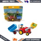 Playmobil 1.2.3 Tractor With Trailer & Figure Model Kids Toy Gift PMB6964 New. Price: $34.06.