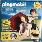 Playmobil 5791 Boy With Dog Small Box Special Figure Dalmation New Sealed. Price: $24.95.