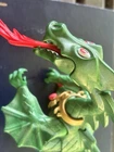 Vintage 1995 Playmobil Geobra Green Dragon Figure No Accessories Used. Price: $16.00.
