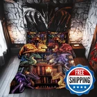 Castle Fairy Colorful Dragon Bedding Set Twin Size Western Magical Wildlife New. Price: $64.24.