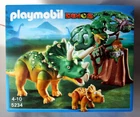 Playmobil 5234 Triceratops & Baby Dinosaur 2011 New Sealed !. Price: $79.99.
