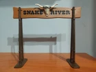 Playmobil Entrance Sign Ranch Ref 3805 Snake River West Jeans Used. Price: $19.04.