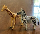 Playmobil Zebra And Giraffe Only Zoo Safari Noah's Ark Wild Animal Replacement Used. Price: $18.00.