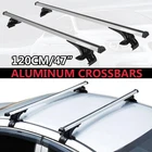2XCAR Universal Top Roof Rack Cross Bar Luggage Cargo Carrier Rails Aluminum 47" New. Price: $52.35.