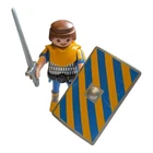 Playmobil 4684 Special Blue Yellow Guard Spanish Knight Castle Figure Used. Price: $8.00.