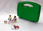 Playmobil City Life "puppy Playtime" Carry Case, Set #70530 Used. Price: $8.00.