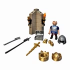 Playmobil King's Treasure Guard Set #6160 Klicky & Accessories Used. Price: $12.49.
