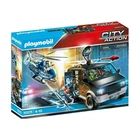 Playmobil City Action Helicopter Pursuit Runaway Van 70575 124PC Nib New. Price: $69.50.