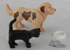 Playmobile 4563 Friends: Dog Cat Mouse Bowl Toys Special Retired Bh Used. Price: $18.00.