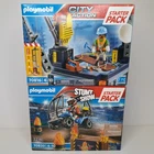 Playmobil 70816 City Action + 70820 Stunt Show Starter Pack New & Factory Sealed. Price: $29.99.