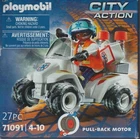 Playmobil 71091 City Pull-back Motor Ambulance Quad African American Paramedic New. Price: $10.87.