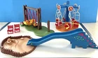 Playmobil Children Set #3821 Dinosaur Slide #3822 Sandbox, Kiddie Used. Price: $65.00.