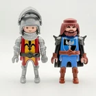 Playmobil Knights Lot Figures Royal Lion & Falcon 2009 Geobra Medieval Used. Price: $9.95.
