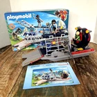 Playmobil Explorers #9433 Enemy Airboat Wi/raptors Building Set Nearly Complete Used. Price: $32.99.