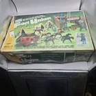 Vintage Sears Playmobil Fort Union Lot Stagecoach Indians Teepee Not Complete Used. Price: $50.00.