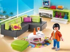 Playmobil City Life Set 5584 Modern Living Room With Couch, Table, Tv New No Box. Price: $53.17.