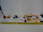Playmobil Set 3066 3986 Child's Tractor Trailer Motorcycle Policeman Used. Price: $27.00.