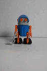 Vintage 1983 Playmobil 3318 Space Robot Figure Blue Orange Loose Used. Price: $12.99.