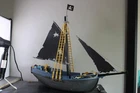 Playmobil Pirate Ship 3860 Blue Corsair Incomplete Used. Price: $54.99.