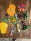 Playmobil 1-2-3 Zoo Veterinarian (6744) & Safari Jeep Car Used. Price: $39.99.