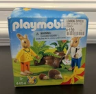 Playmobil 2003 : Two Easter Bunnies With Hiding Place Set #4454 (sealed) New. Price: $44.99.