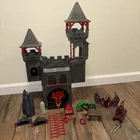 Playmobil 3269 Red Dragon Rock Castle Incomplete + Extras Used. Price: $63.75.