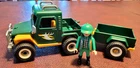 Playmobil 7472 Forest Jeep Ranger Vehicle Green Truck & Trailer 4206 W/figure Used. Price: $24.00.
