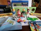 Playmobil Soccer Lot- #4701 + Extras Used. Price: $25.00.