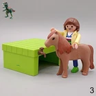 Playmobil Veterinary Figure Pony Horse Table Washed Clinic Animal Zoo 4343 Used. Price: $7.02.