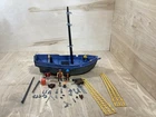 Vintage Playmobil 3860 Black Corsair Pirate Ship Boat Incomplete Set Very Good Used. Price: $74.99.