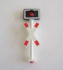 Playmobil (W428) Trains - Signalling Post Level Crossing 4306 4383 Occasion. Price: $6.38.