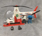 Vintage Playmobil Police Helicopter 3144 1977 Not Complete Used. Price: $22.50.