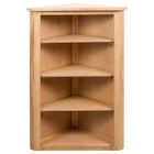 Solid Oak Wood Corner Shelf Space Saving Storage 23.2" Hallway Vidaxl New. Price: $206.99.