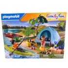 Playmobil 71425 Family Fun Campsite With Campfire Camping Kayak Tent Puppy New. Price: $22.00.