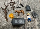 Playmobil Scooby-doo Adventure The Cemetery #70362 Incomplete Pieces Used. Price: $8.95.
