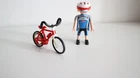 Playmobil 5193 Setnr Sports Bike Bicycle Athletics Olympic Coureur Used. Price: $12.75.