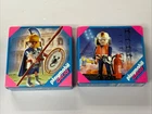 Playmobil Special Roman Fighter Soldier #4659 & Fireman Rescue #4578 New. Price: $40.00.