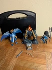 Playmobil Dragon Bleu Du 5657 Samoura Chevalier Teau With Carry Case Used. Price: $18.62.