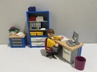 Playmobil 4289 Home Office, Retired Nearly Complete Used. Price: $29.98.