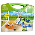 Playmobil City Life Vet Clinic Set W/ Carrying Case # 5970 37 Pieces New. Price: $18.49.