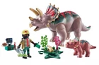 Playmobil Dinos Set 71821 Triceratops Family And Researcher New Box. Price: $79.00.