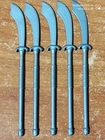 Playmobil X5 Silver Curved Spears Asian Arab Medieval Used. Price: $6.25.