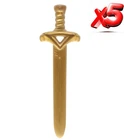 Playmobil X5 Golden Swords Medieval Knights Roman Vikings Roosters Used. Price: $5.37.