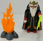 Playmobil 3932 Fire Wizard King Magic Lightning Bolt Enchanted Forest Complete Used. Price: $9.77.