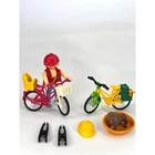 Vtg Playmobil Blue Family Car Playset 3739 Figures Dog Basket Bikes 1992 Guy Used. Price: $16.89.