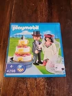 Playmobil 4298: Marriage Bridal Pair And Wedding Cake - 2007, New & Sealed. Price: $35.00.