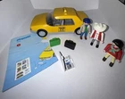 Playmobil 3323 Taxi Cab Cowboy Western Figures City Luggage 2002 Used. Price: $60.00.