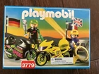 New 1994 Playmobil 3779 Victory Motorcycle Box Unopened. Price: $99.00.