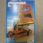 New Playmobil Orange Wind Racer Beach Kite Vehicle Set # 4216. Price: $29.00.