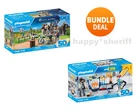 Playmobil Gift Sets 71447 And 71450 Knight Robot Drone Years Promo New Boxed. Price: $91.00.